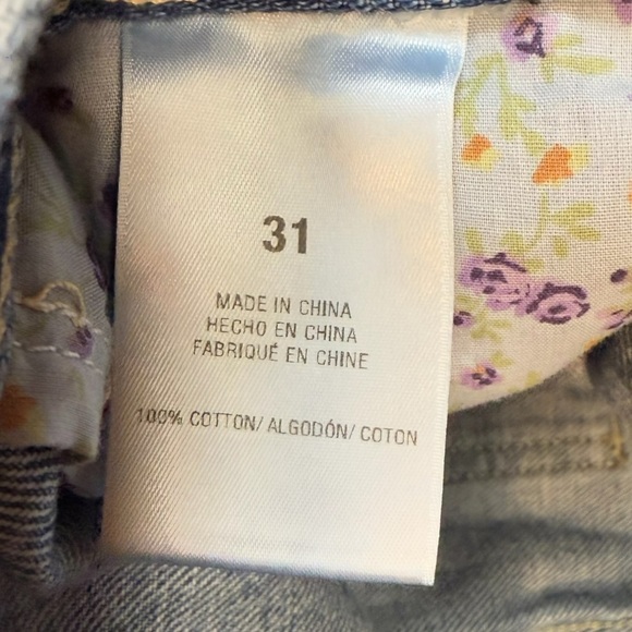 NWT Favorite Daughter Denim Jeans Sunflower Womens Size 31 - Picture 2 of 6